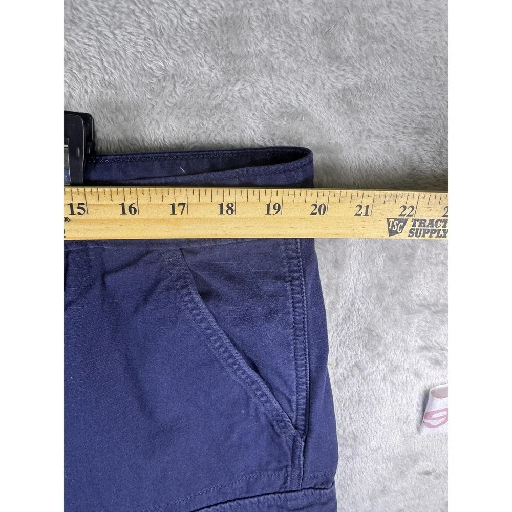 Levi's Shorts Mens 38‎ Blue Cargo Canvas Utility Pockets Casual Summer Outdoor